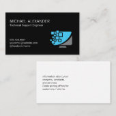 Carte De Visite Technicien informatique | Réparation informatique (Devant / Derrière)