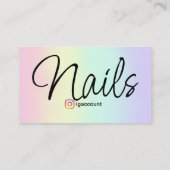 Carte De Visite Technicien minimaliste simple (Dos)