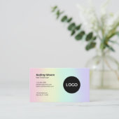 Carte De Visite Technicien minimaliste simple (Debout devant)