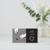 Carte De Visite Technicien Nail Polonais Nails (Debout devant)