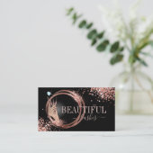 Carte De Visite technicienne de fouille moderne femme à la main sc (Debout devant)