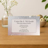 Carte De Visite Technicienne de l'onglerie experte en beauté à pai