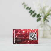 Carte De Visite Technicienne de manucure professionnelle Code QR (Debout devant)