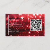 Carte De Visite Technicienne de manucure professionnelle Code QR (Devant)