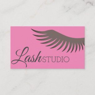 Carte De Visite Technicienne de Maquillage Extensions de Cils