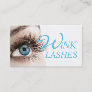 Carte De Visite Technicienne en extensions de cils Cosmétologue Ma