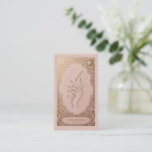 Carte De Visite Technicienne en pose d'ongles Celestial Nail Studi (Debout devant)