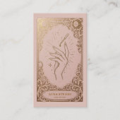 Carte De Visite Technicienne en pose d'ongles Celestial Nail Studi (Devant)