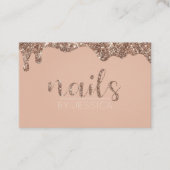 Carte de visite technique Nail (Devant)