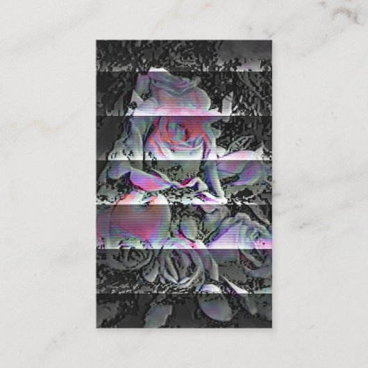 Carte De Visite Techno Bouquet (Devant)