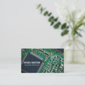 Carte De Visite Technologie | Circuit Board (Debout devant)