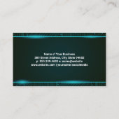 Carte De Visite Technologie | Circuits (Dos)