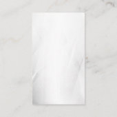 Carte De Visite Technologie de biologie | Logo Science Beaker (Dos)