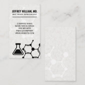 Carte De Visite Technologie de biologie | Molécule | Épouser (Devant / Derrière)
