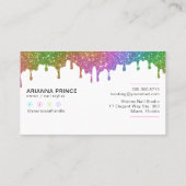 Carte De Visite Technologie holographique des ongles | Clou Stylis (Dos)