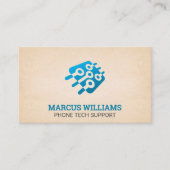 Carte De Visite Technologie | Micropuce (Devant)