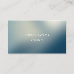 Carte De Visite Technologie minimale moderne Blue Gradient Consult