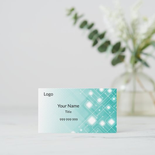 Carte De Visite Technologie moderne (Debout devant)