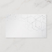 Carte De Visite Technologie | Moderne | Code QR (Dos)