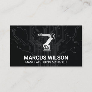 Carte De Visite Technologie robotique   Circuit Board