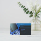 Carte De Visite Technologie Services (Debout devant)