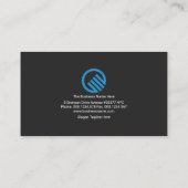 Carte De Visite Technologie Web de bordure de souris d'ordinateur (Dos)