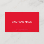 Carte de visite technologique (Dos)