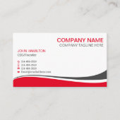 Carte de visite technologique (Devant)