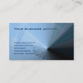 Carte de visite technologique d'arrière - plan (Dos)