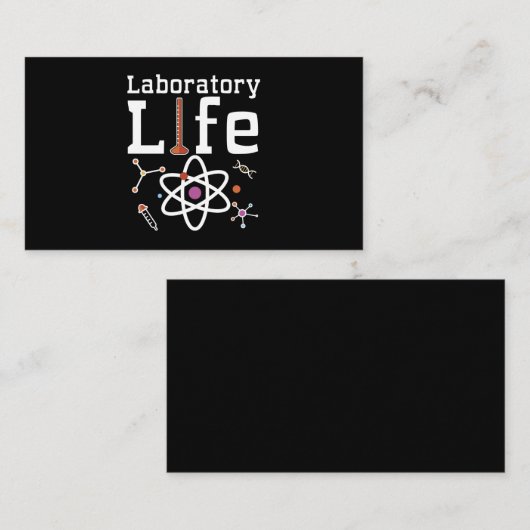 Carte De Visite Technologue scientifique Médicale (Devant / Derrière)