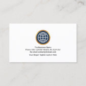 Carte De Visite Technology Futuristic Dynamic Colorful (Dos)