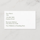 Carte De Visite Technology Logo Business Cards Design (Dos)