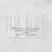 Carte De Visite Teint à micro-lames pour oeil Rose or (Dos)