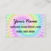 Carte De Visite Teinture à cravate Merci8tive Posh (Dos)