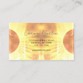 Carte De Visite Teinture céleste Eclipse (Dos)