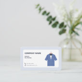 Carte De Visite Teinture & Nettoyage à sec (Debout devant)