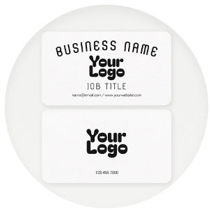 Carte De Visite Télécharger le logo Noir & Blanc (modifiable)