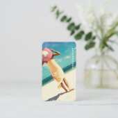 Carte De Visite Téléchargez Votre Oeuvre Avec QR Code Creative Des (Debout devant)