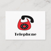 Carte De Visite Téléphone (Devant)