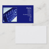 Carte De Visite Téléphone mobile (Devant / Derrière)