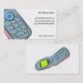 Carte De Visite Téléphone portable (Devant / Derrière)