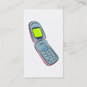 Carte De Visite Téléphone portable (Dos)