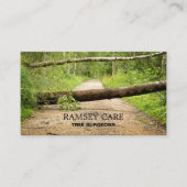 Carte De Visite Tempête - Chirurgien Arbre - Arboriste (Devant)