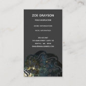 Carte De Visite Temple intérieur Mandala (Dos)