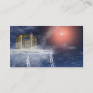 Carte De Visite Temple sur la montagne