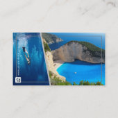 Carte De Visite Temps d'aventure | Tourisme | Agent de voyage (Dos)