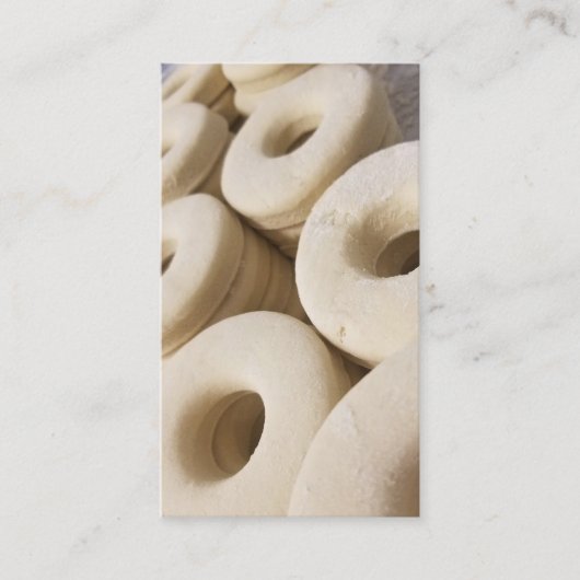 Carte De Visite Temps de beignet (Devant)