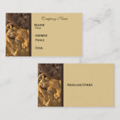 Carte De Visite Temps de biscuit (Devant / Derrière)