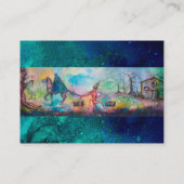 Carte De Visite TEMPTATION Chevalier foncé, Trésor du diable, Bleu (Dos)