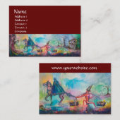 Carte De Visite TEMPTATION Chevalier foncé, Trésor du diable, Brow (Devant / Derrière)